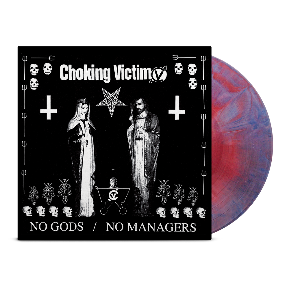Choking Victim - No Gods / No Managers Cotton Candy Splash Vinyl