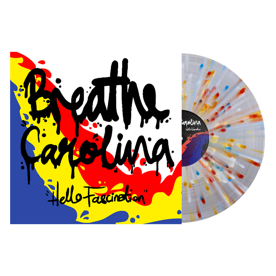 Breathe Carolina Hello Fascination Smartpunk Exclusive Multicolor Splatter Vinyl