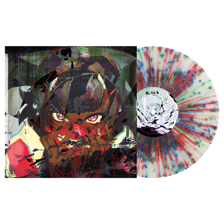 GILT I Saw Myself iIn The Black Screen Multcolored Splatter Vinyl Smartpunk Records