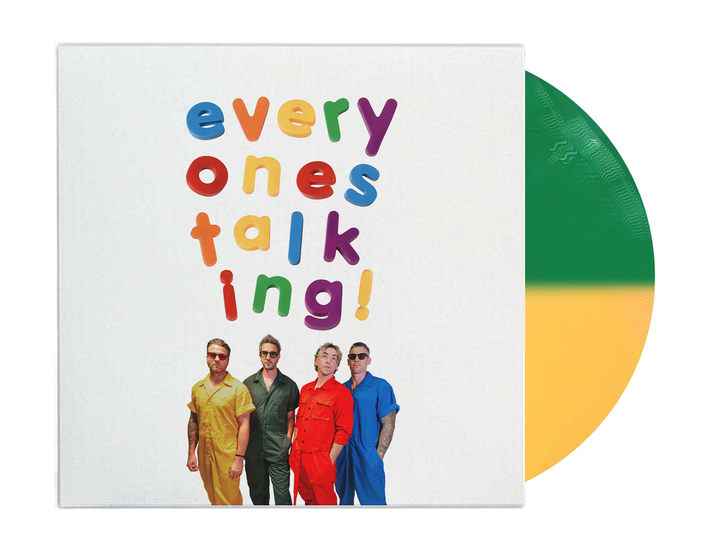 All Time Low Everyone's Talking! Smartpunk Exclusive half green half yellow