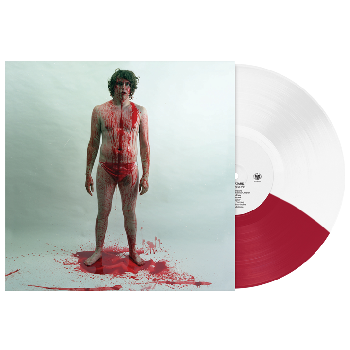 Jay Reatard Blood Visions half red and white Smartpunk exclusive