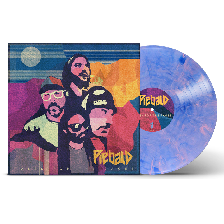 Piebald Rages  Purple Marbled Vinyl