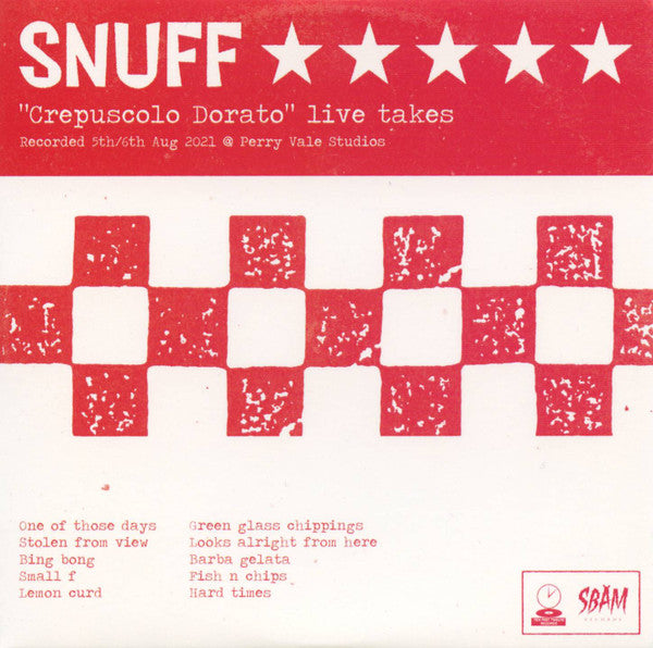 Snuff - "Crepuscolo Dorato" Live Takes