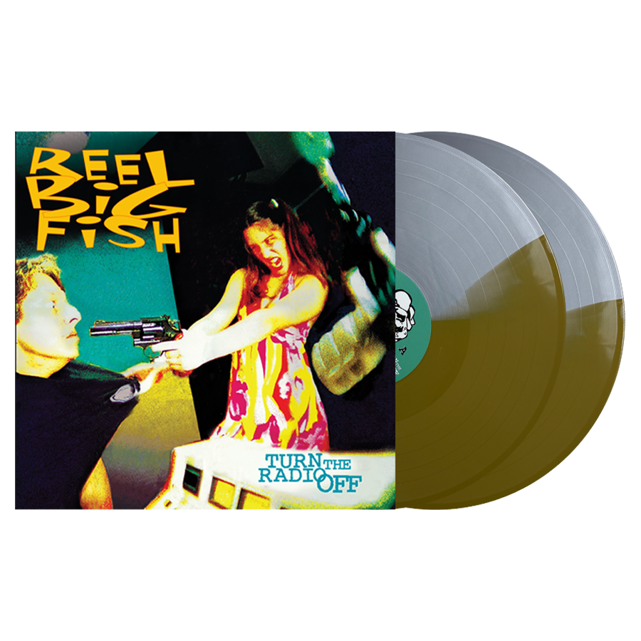 Reel Big Fish Turn The Radio Off 2xlp Half Silver Half old Smartpunk Exclusive