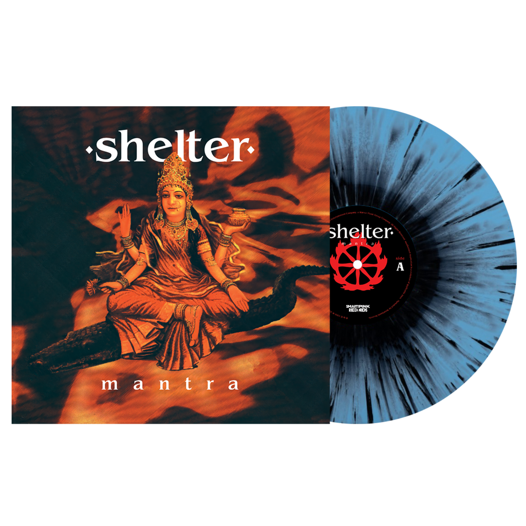 shelter mantra blue with black splatter smartpunk exclusive