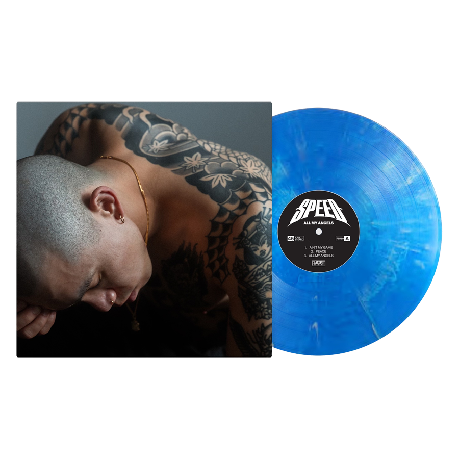 Speed all my angels blue marble vinyl smartpunk exclusive