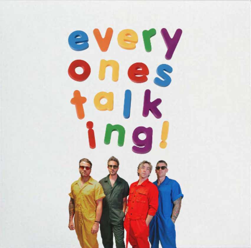 All Time Low "Everyones Talking!" Album Cover