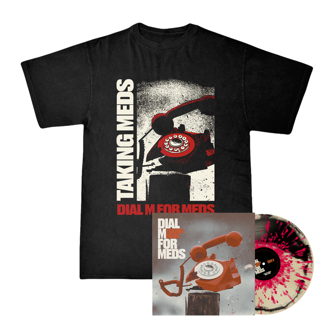 Taking Meds - Dial M For Meds LP + Shirt Bundle