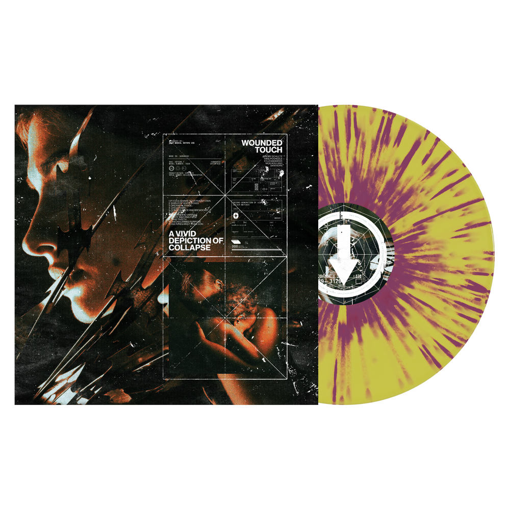 A Vivid Depiction Of Collapse Smartpunk Exclusive Yellow with Purple Splatter