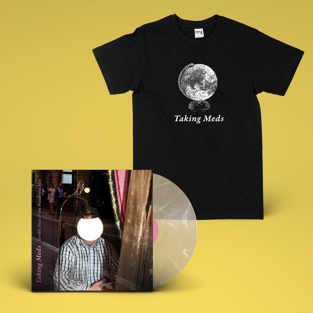 Taking Meds - Terrible News from Wonderful Men LP + Shirt